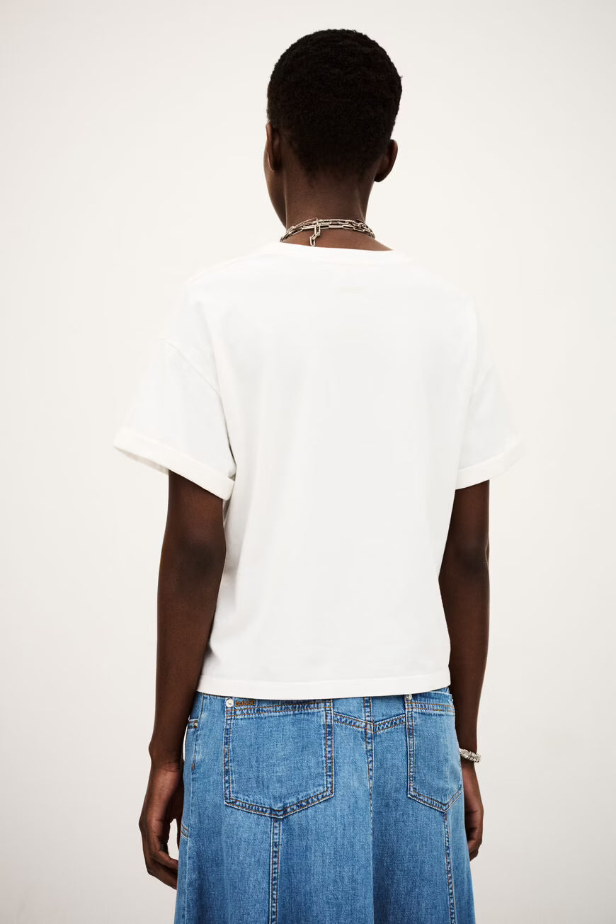 T-shirt em algodão puro