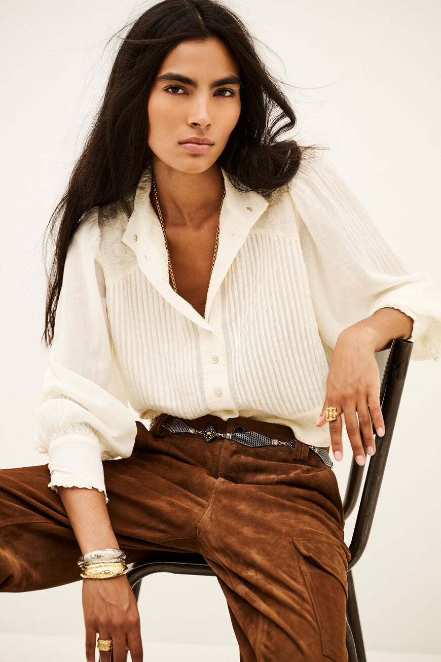 Blusa em algodão