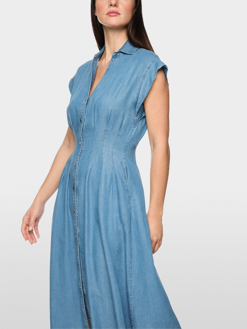Vestido em ganga fina