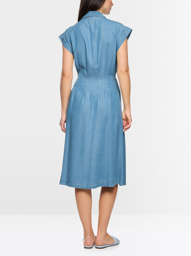 Vestido em ganga fina