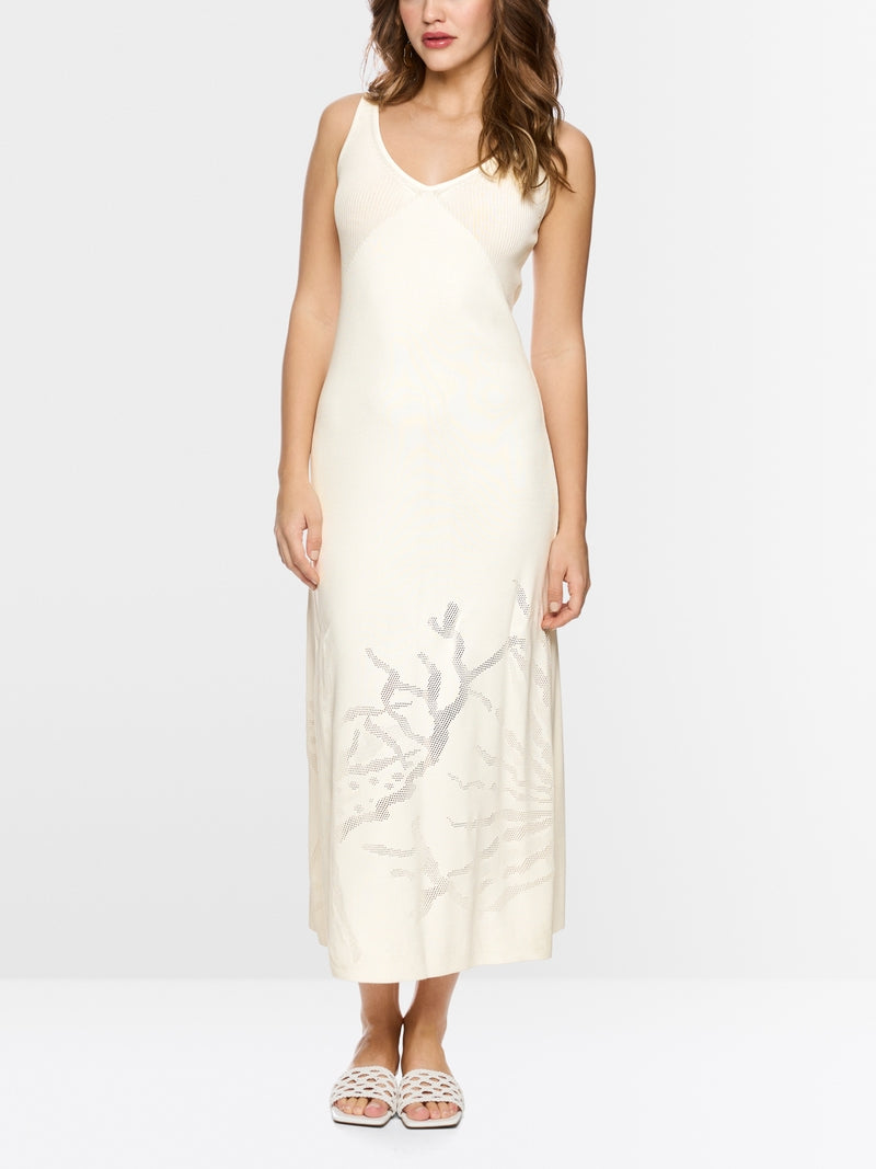 Vestido de malha fina
