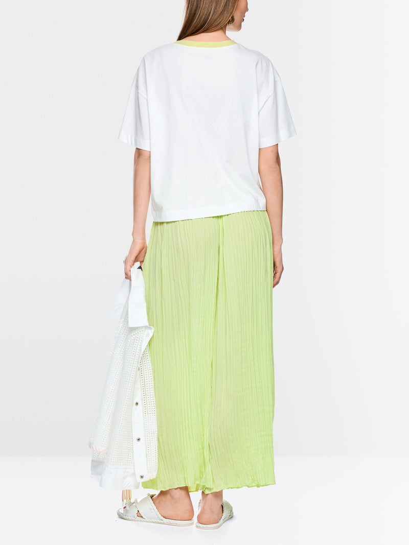 T-shirt oversized em algodão
