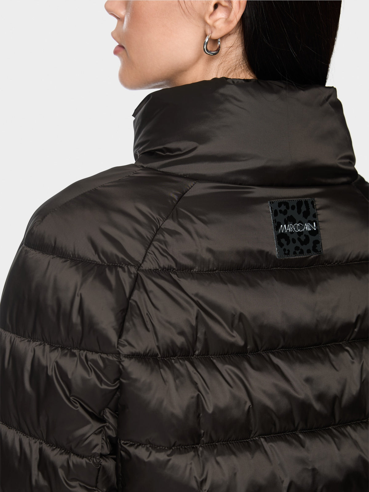 Parka curta acolchoada