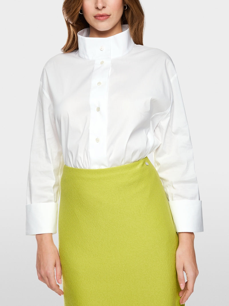 Blusa em algodão stretch