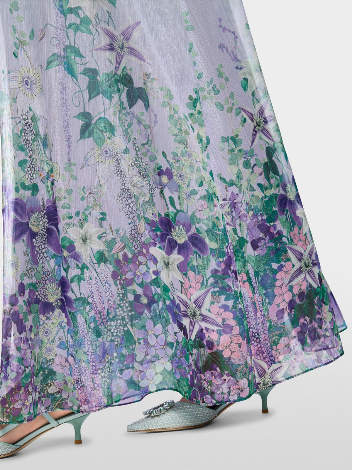 Vestido estampado floral