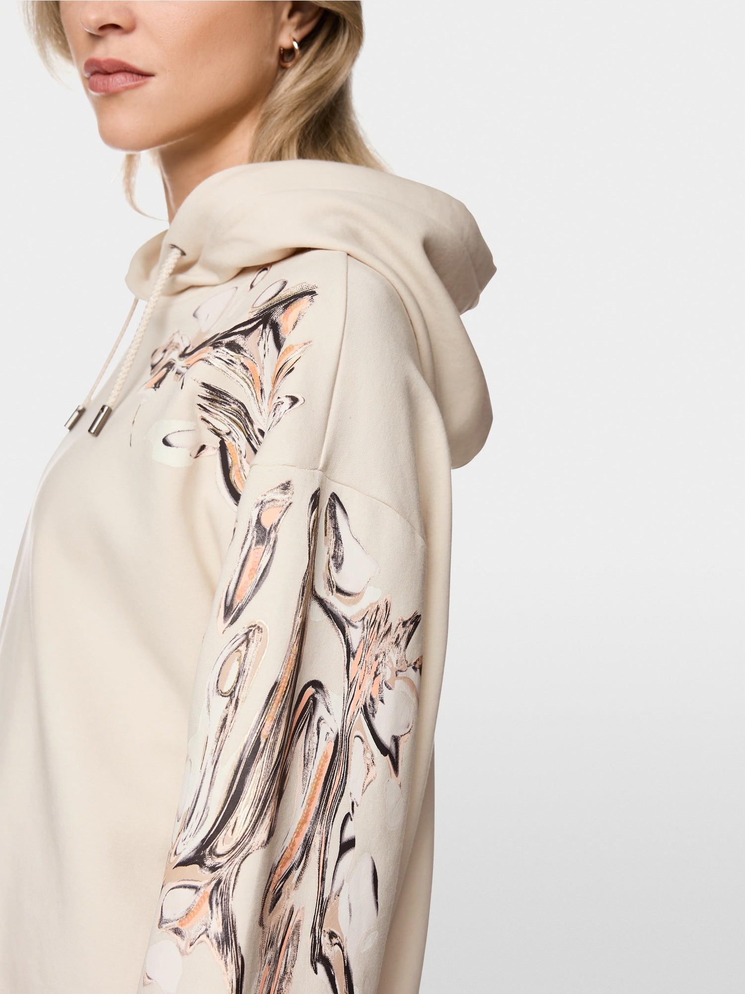 Sweatshirt oversized com capuz