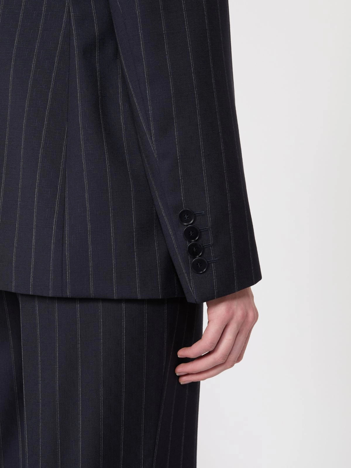 Blazer croisé en laine