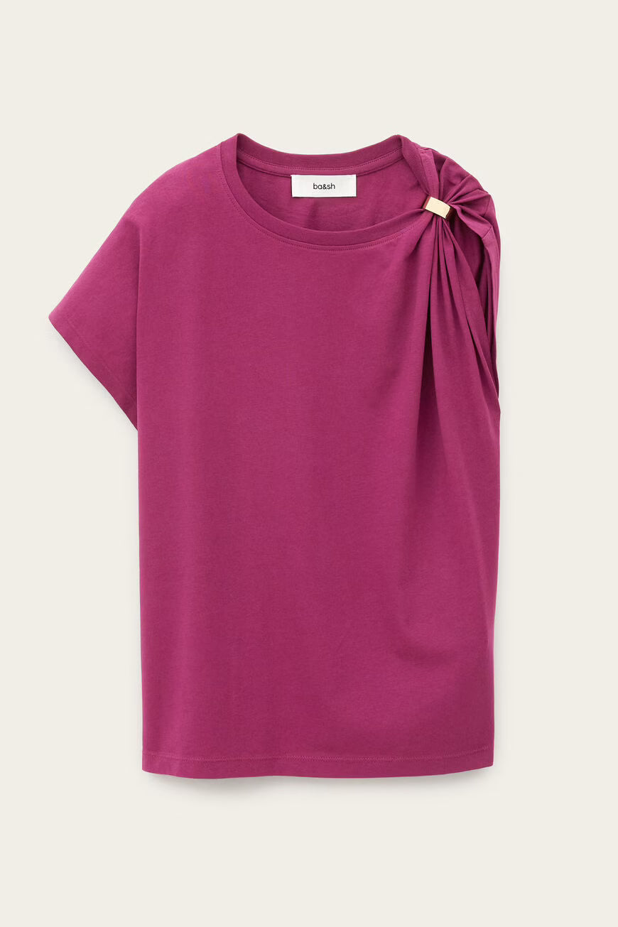 T-shirt em algodão