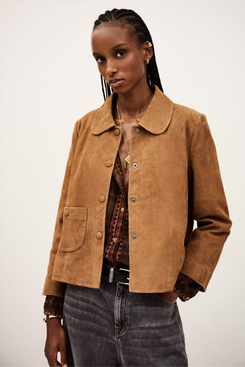 veste en daim