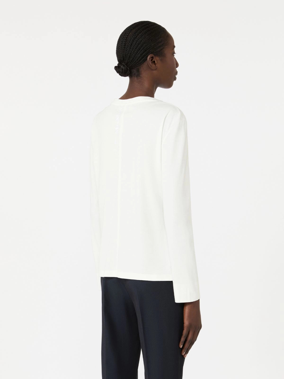 Camisola básica em algodão e modal