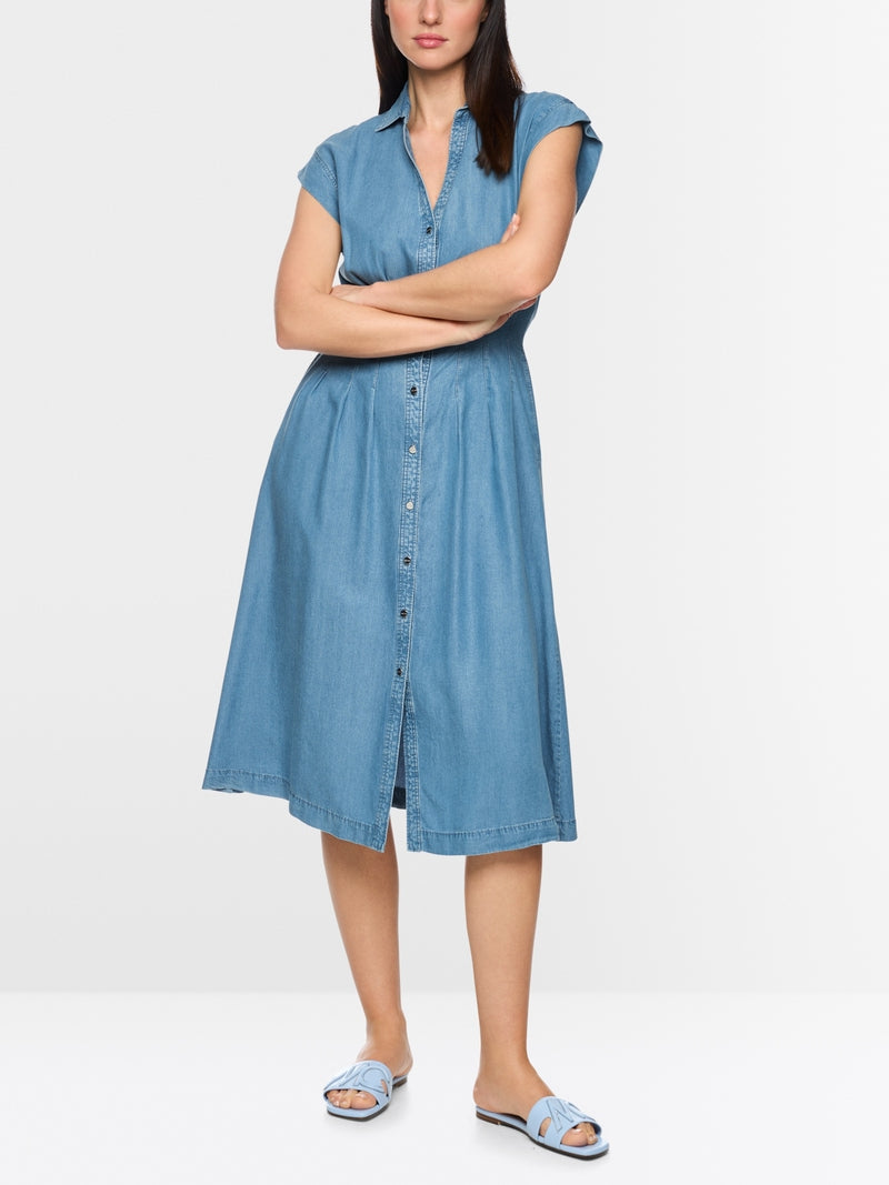 Vestido em ganga fina