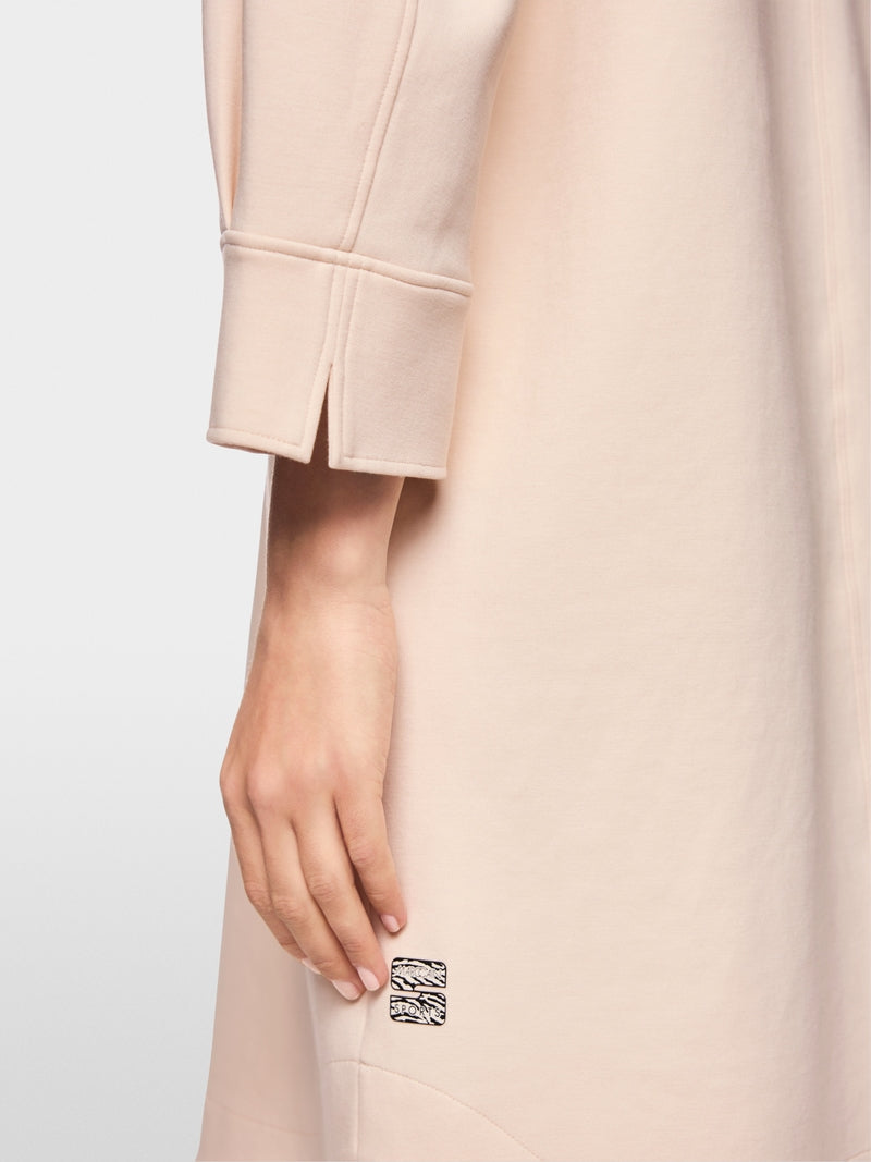Vestido de sweatshirt desportivo