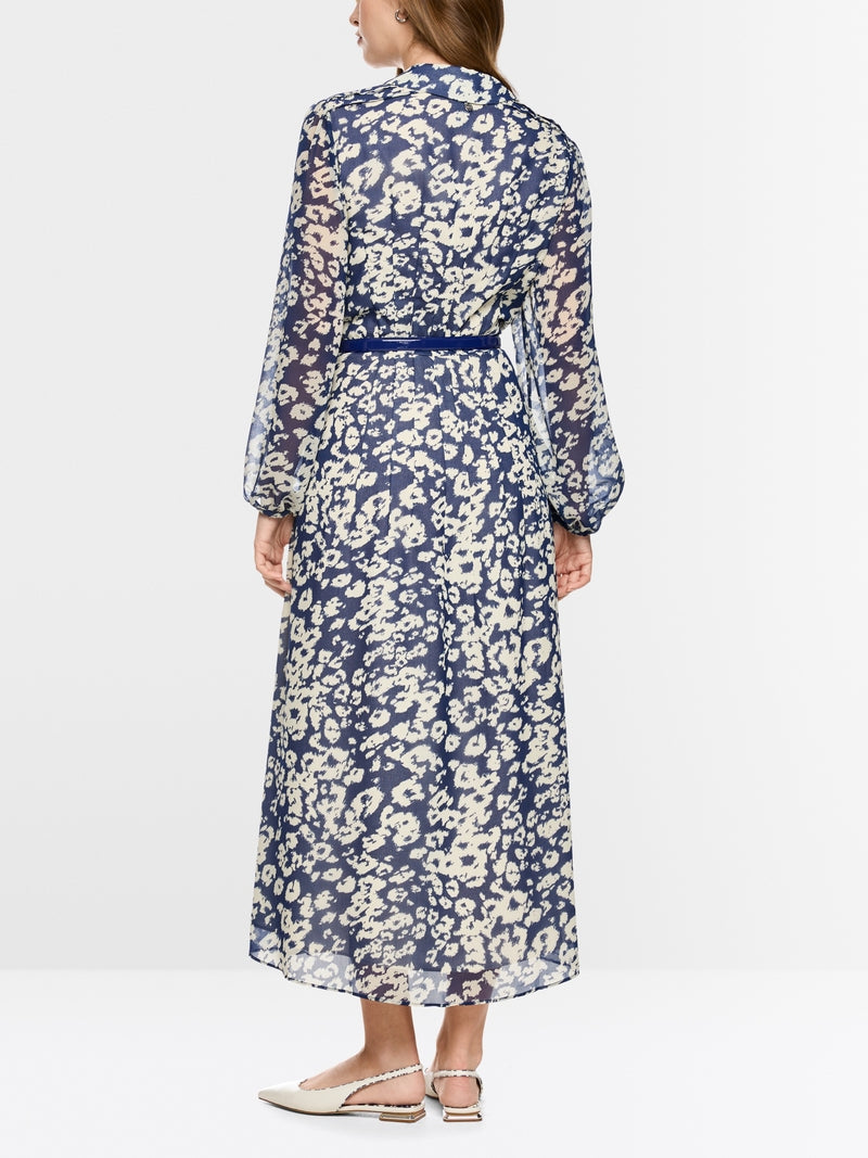 Vestido fluido estampado