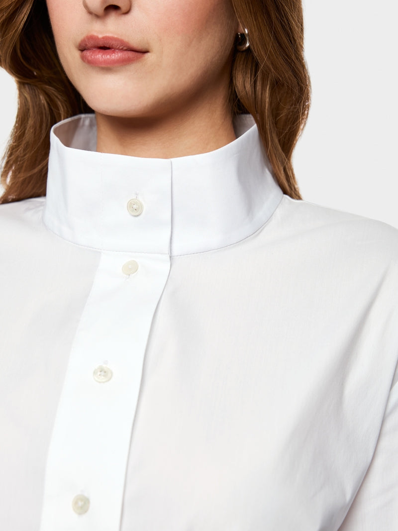 Blusa em algodão stretch