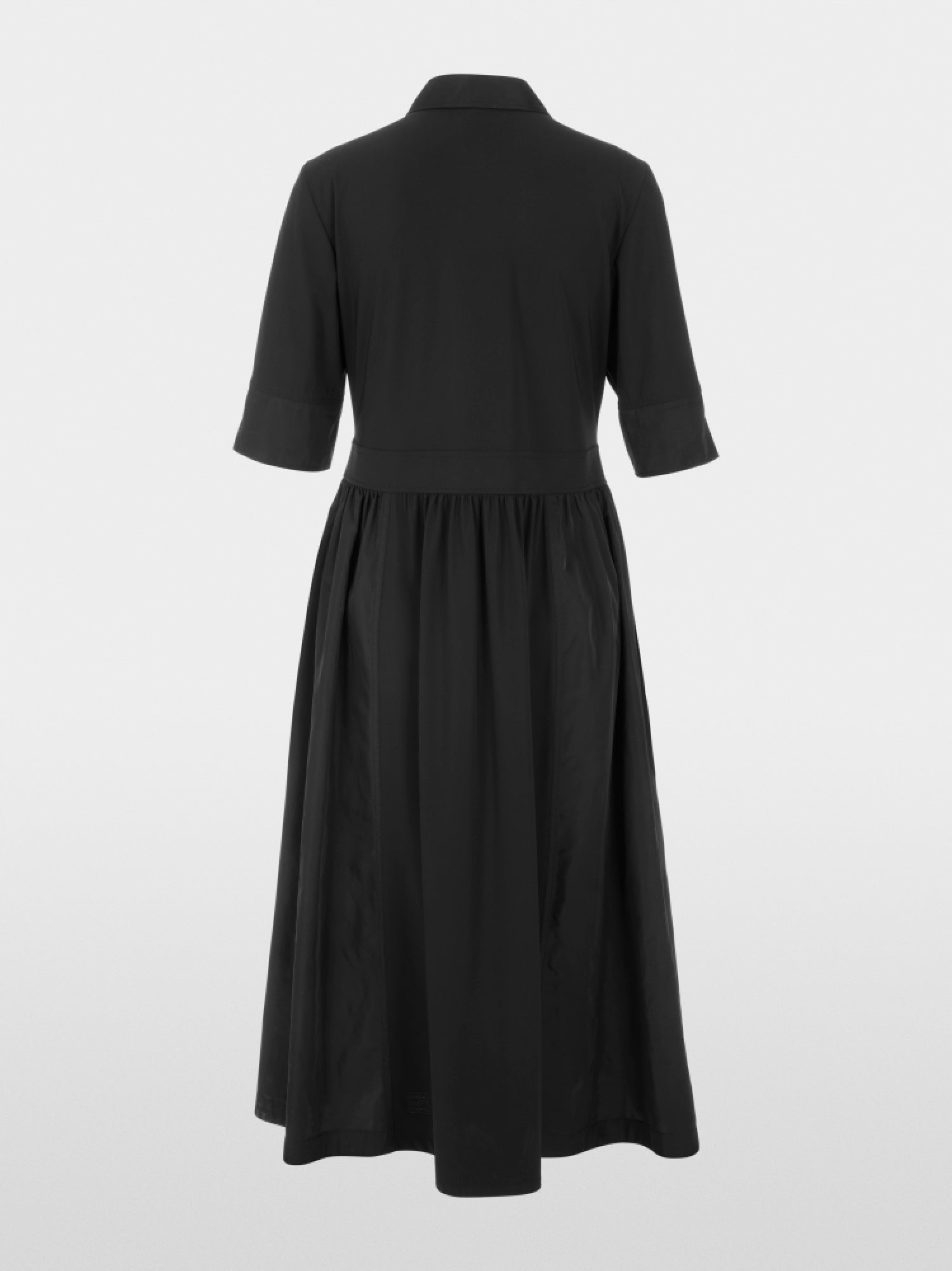 Vestido camiseiro elástico