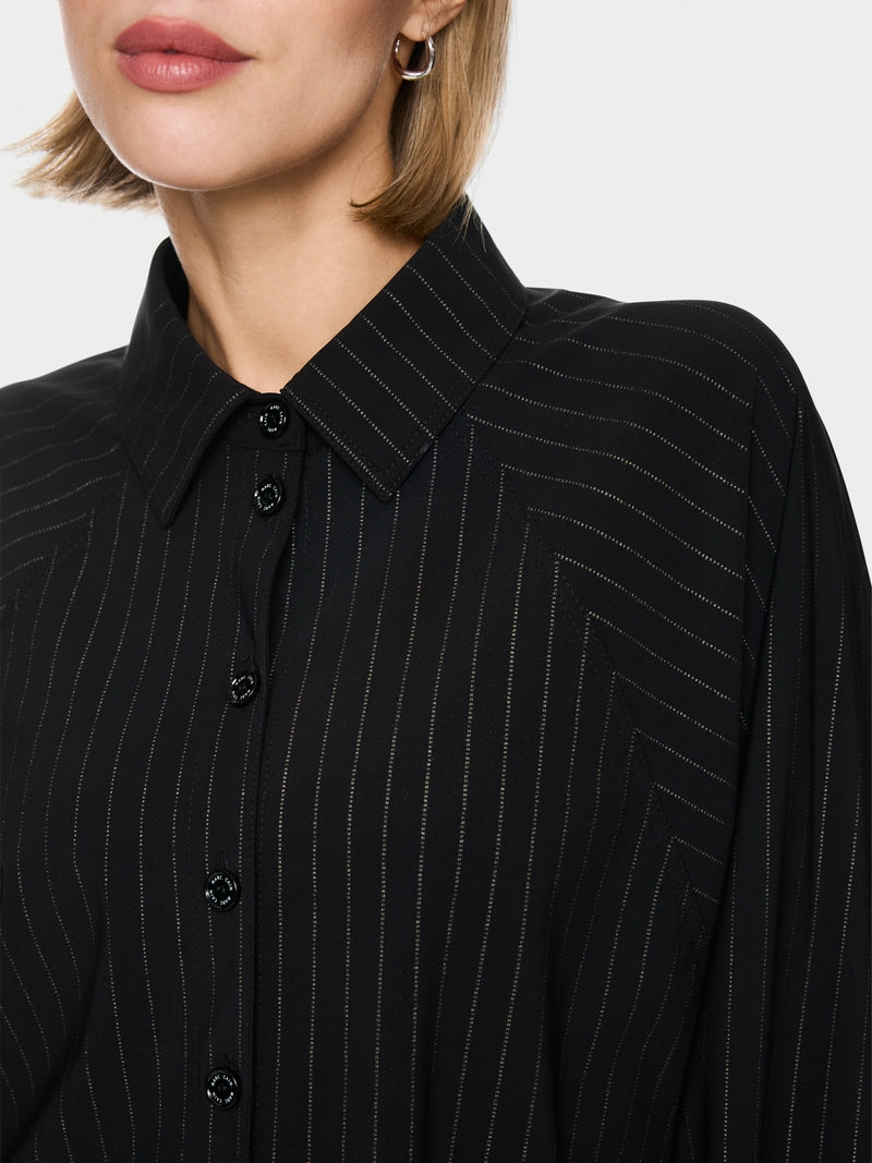Blusa risca de giz