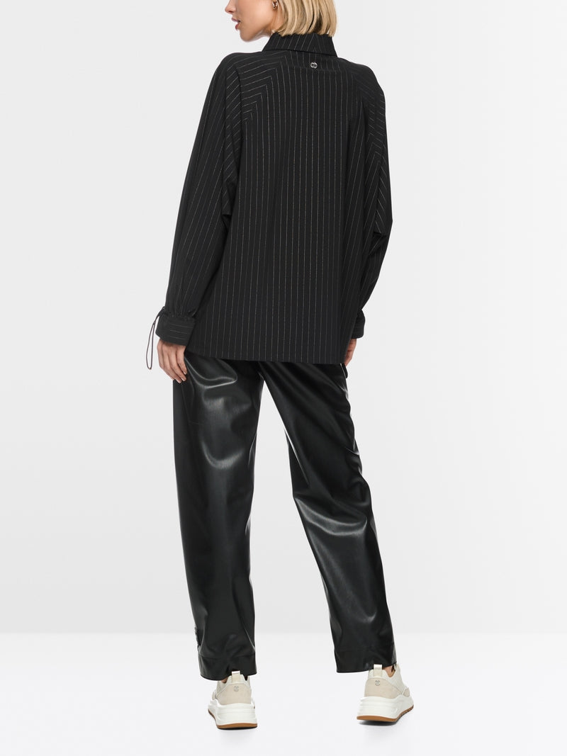Blusa risca de giz