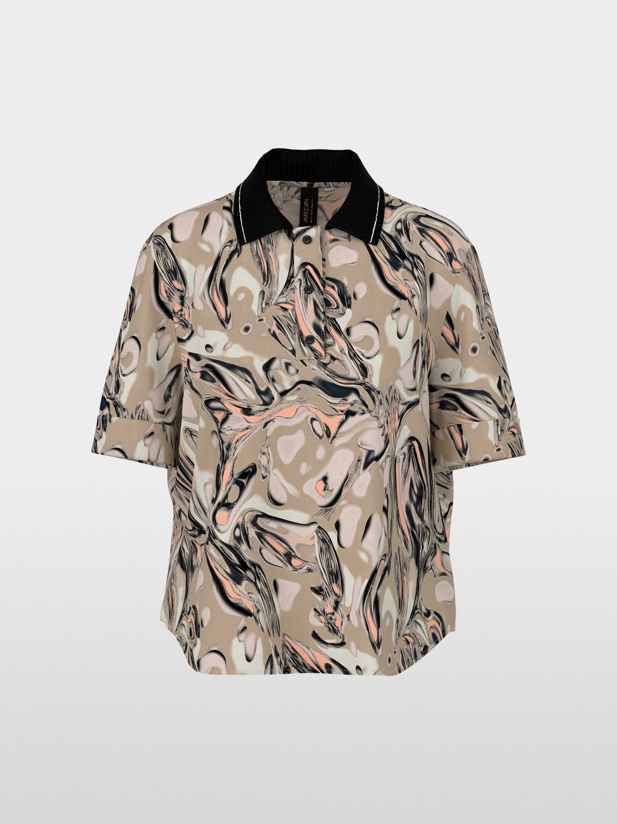 Blusa em viscose estampada