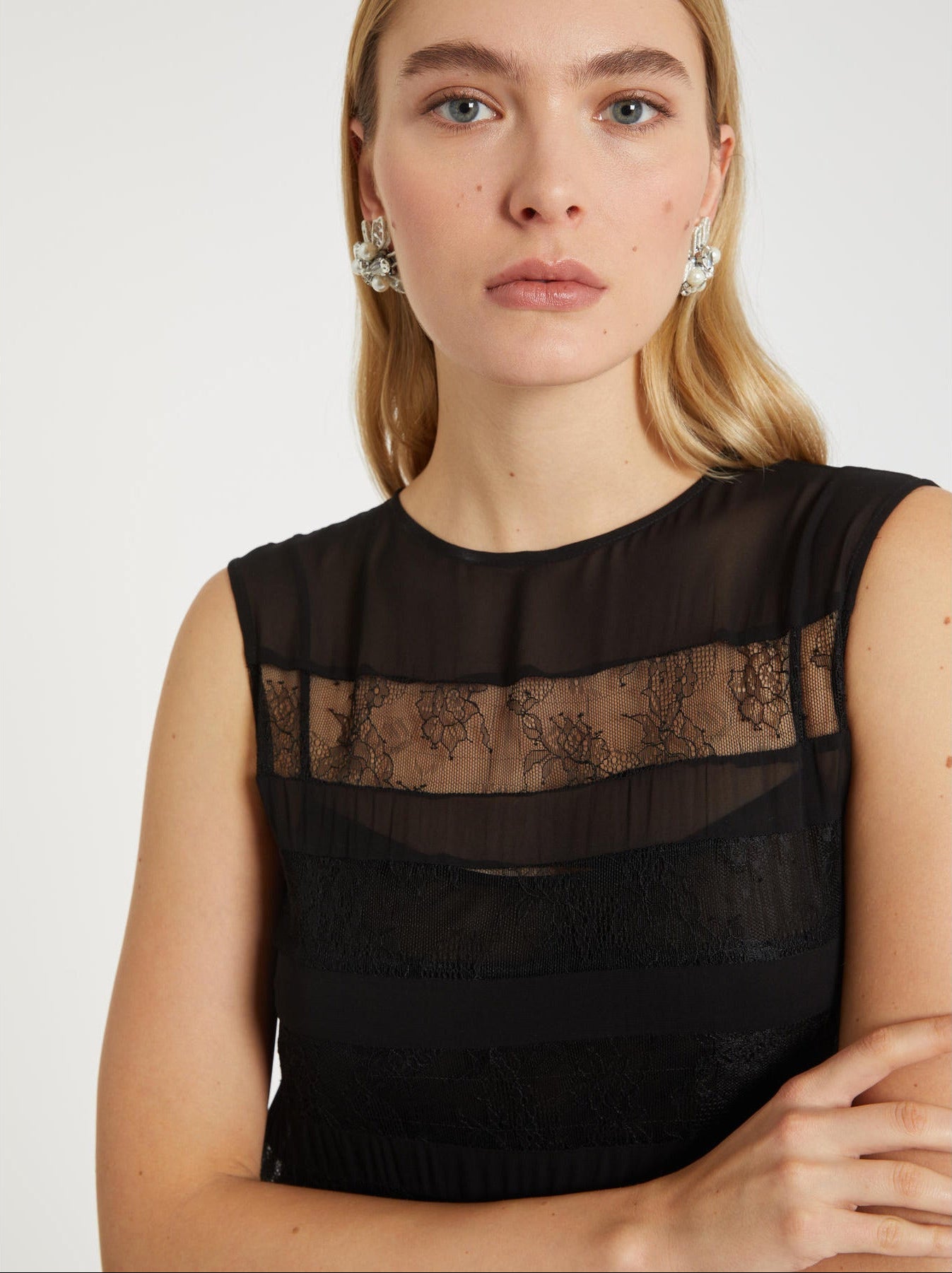 Vestido comprido "Georgette"