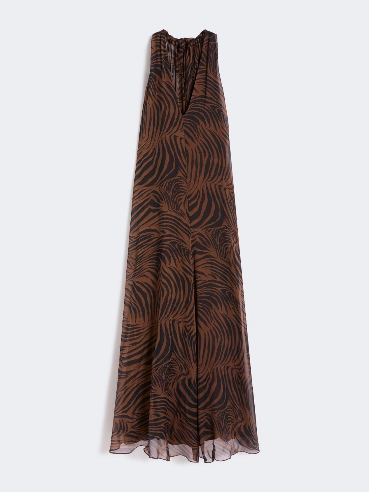 Vestido comprido estampado
