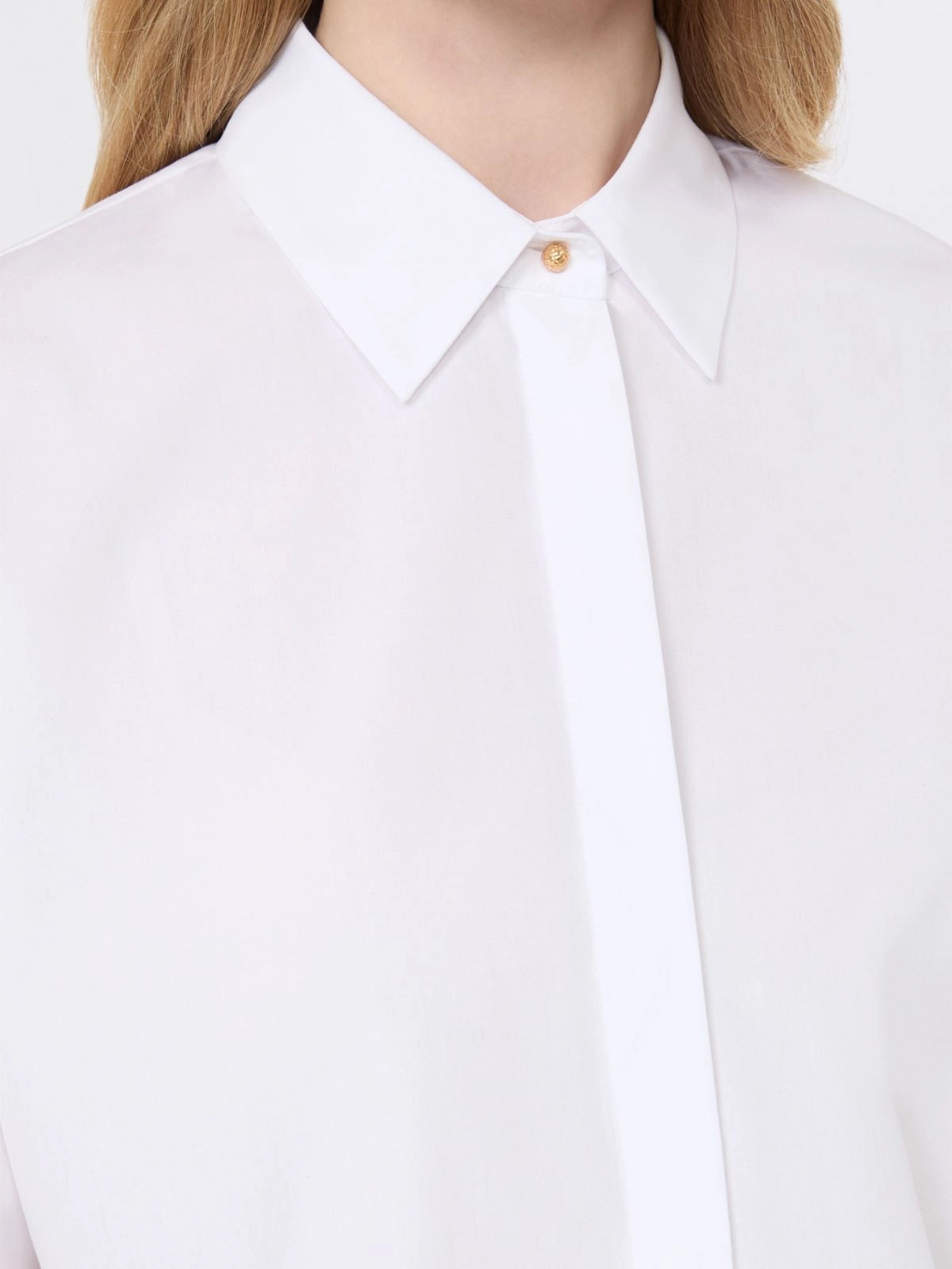 Blusa em popeline de algodão