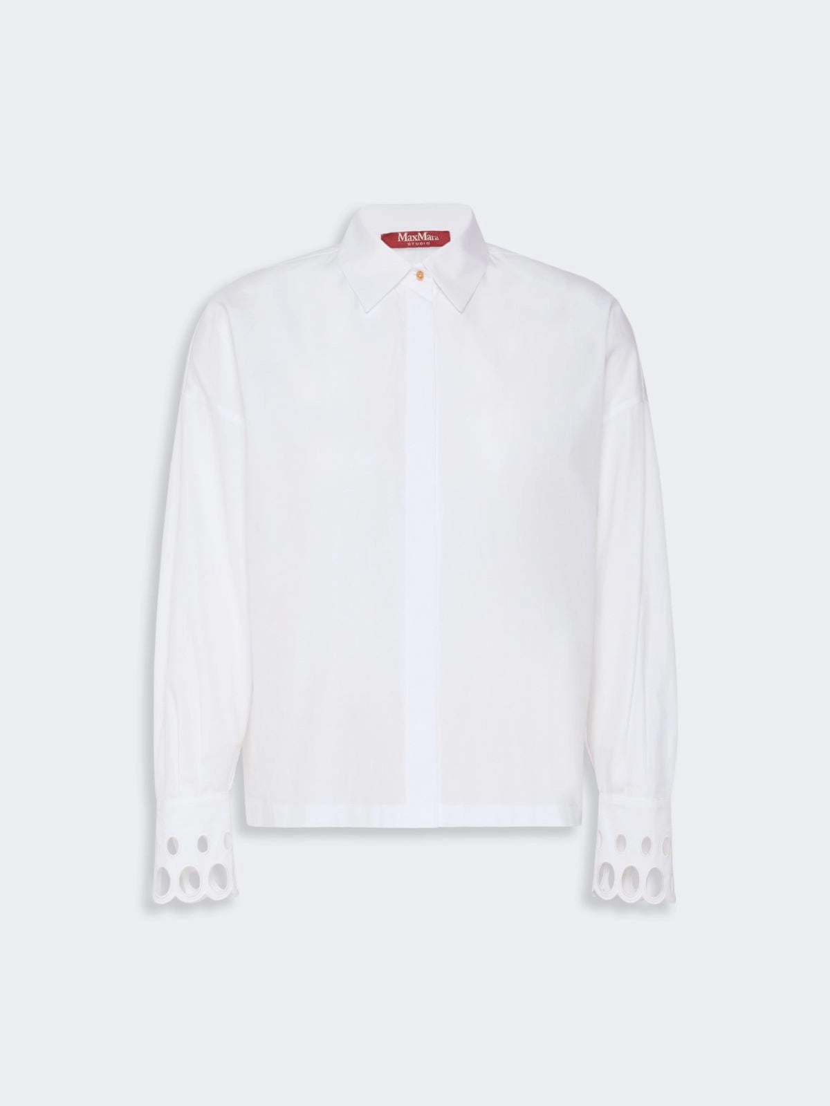 Blusa em popeline de algodão