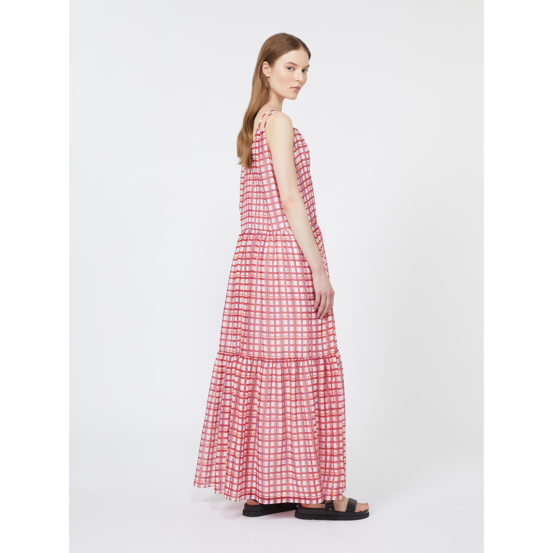 Vestido comprido estampado
