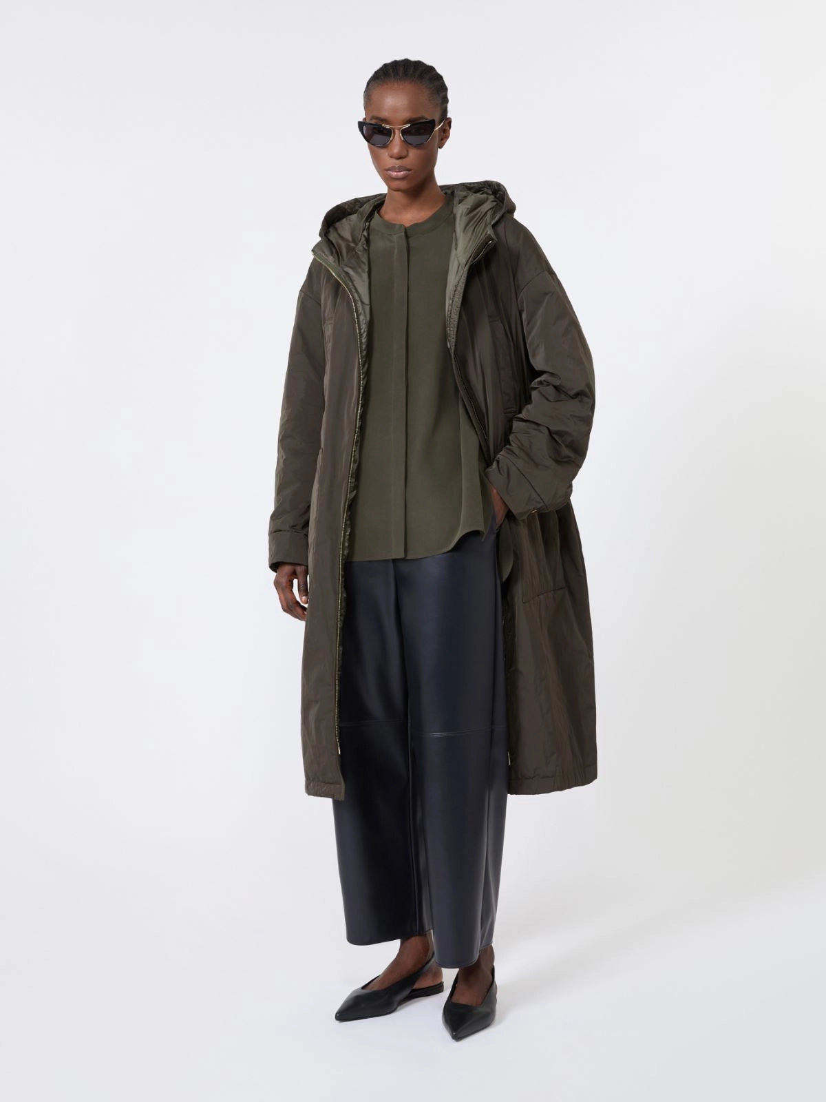 Parka impermeável reversível