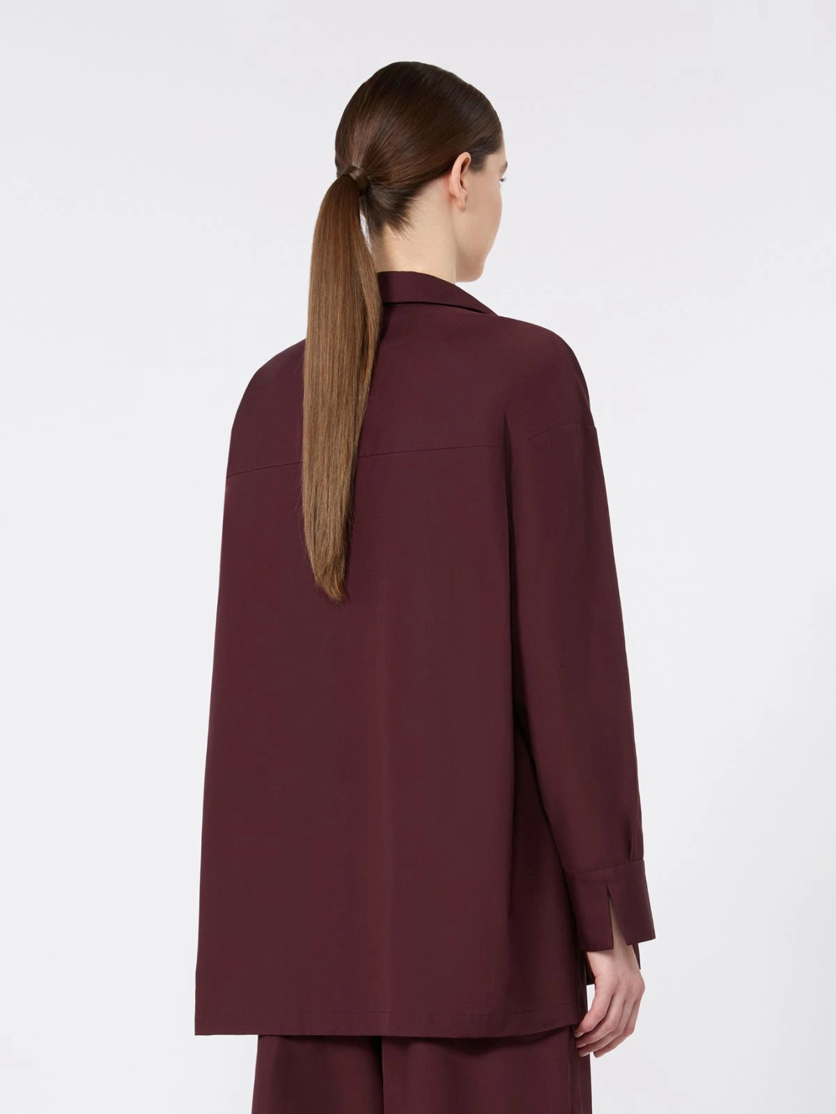 Blusa em popeline de algodão