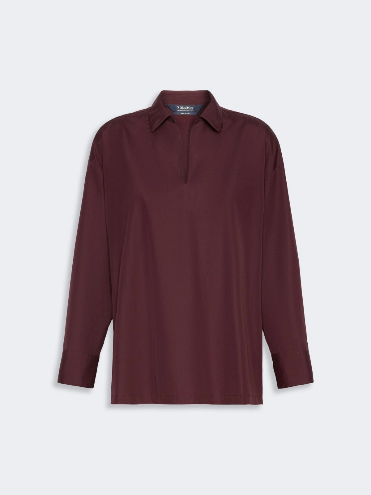 Blusa em popeline de algodão