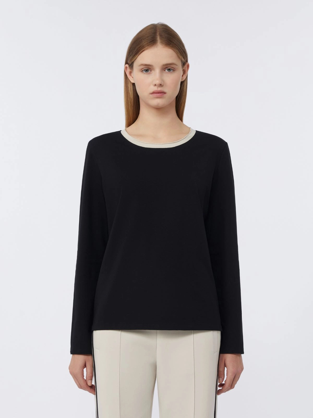 Camisola básica em algodão