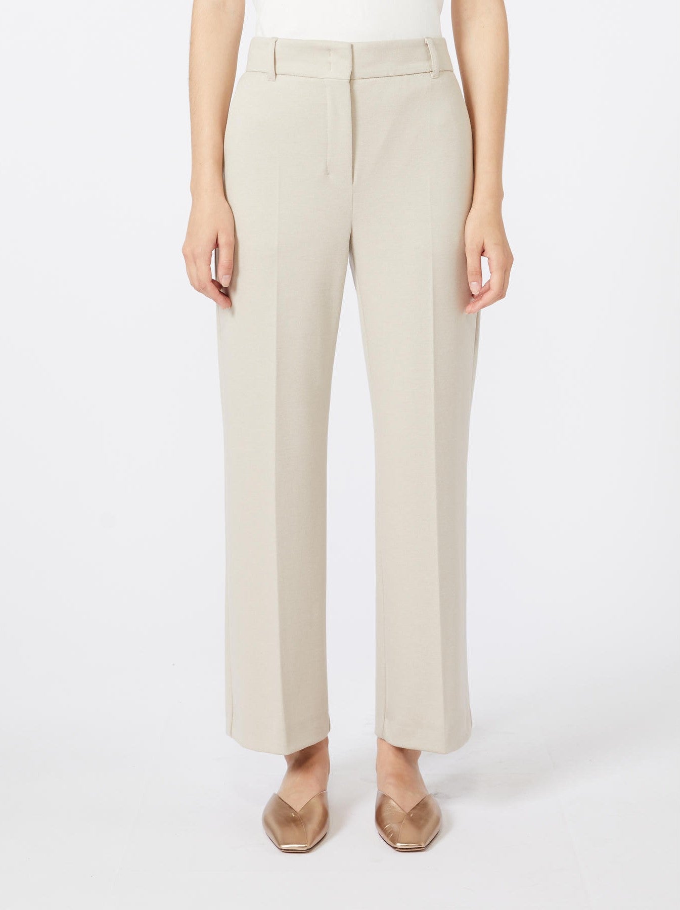 Pantalon en maille ajusté